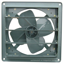 Ventilador de ventilación industrial con obturador